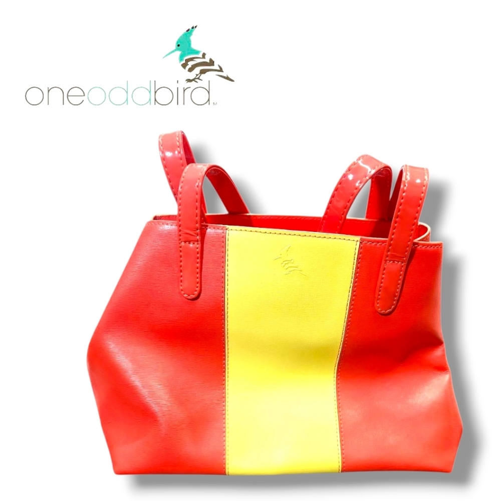 ONEODDBIRD The Lorikeet Saffiano Leather Handbag
